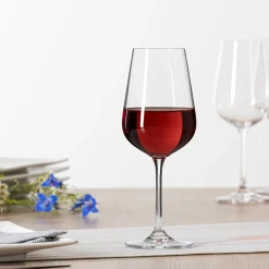 Copo de vinho LENA em vidro cristalino 36cl