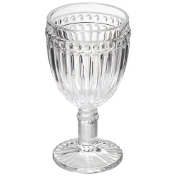 Copo de vinho mona em vidro com pé 25cl