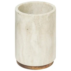 Copo para escova de dentes CÔME bege