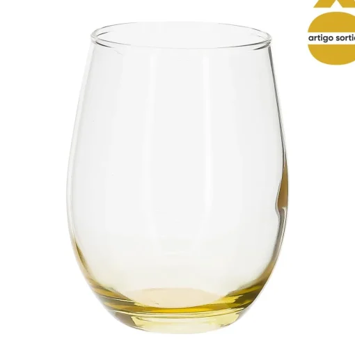 Copo Sem Pé Em Vidro 55cl