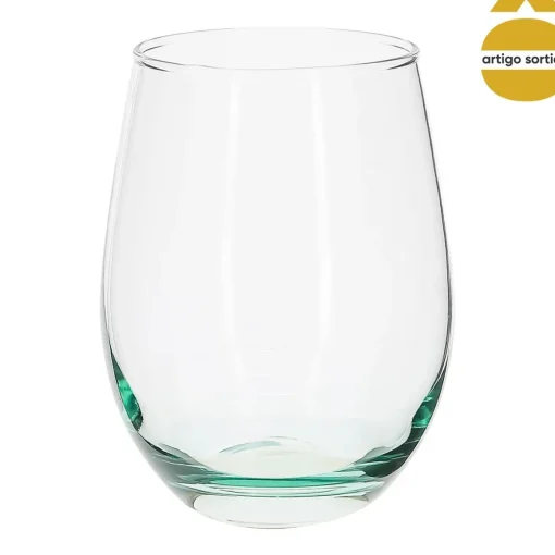 Copo Sem Pé Em Vidro 55cl