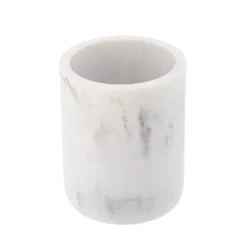 Copo wc branco efeito mármore