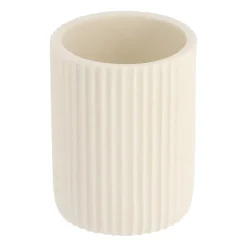 Copo WC Branco Estriado