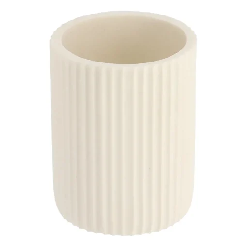 Copo WC Branco Estriado