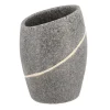 Copo wc cinza efeito pedra