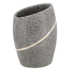 Copo wc cinza efeito pedra