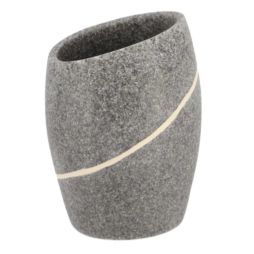 Copo wc cinza efeito pedra