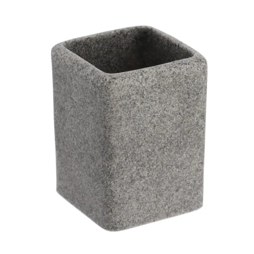 Copo wc cinza efeito pedra
