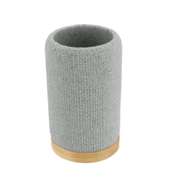 Copo WC Efeito Malha Cinza