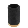 Copo wc efeito malha preto