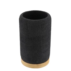 Copo wc efeito malha preto