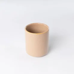 Copo wc em cerâmica bege