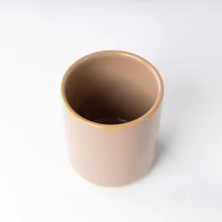 Copo wc em cerâmica bege