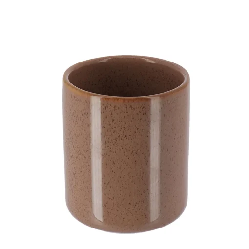 Copo wc em cerâmica taupe