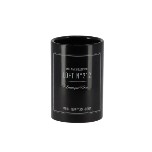 Copo wc LOFT preto em dolomite