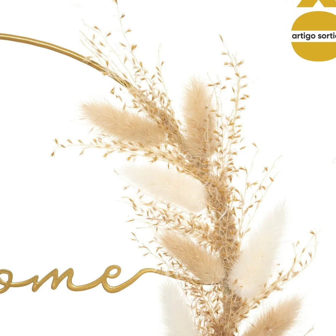 Coroa de flores secas LUISA 24cm