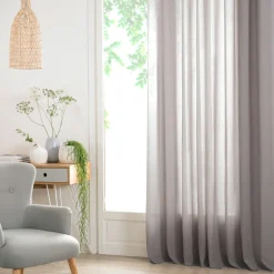 Cortina ANA cinza 140x240cm