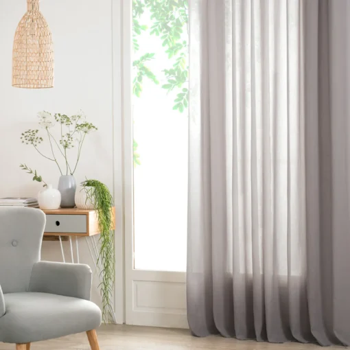 Cortina ANA cinza 140x240cm