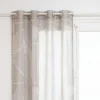 Cortina Arca Jacquard Cinza 135x240cm