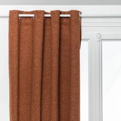 Cortina AUTOMNE BOUCLETTE terracota isolante 140x260cm