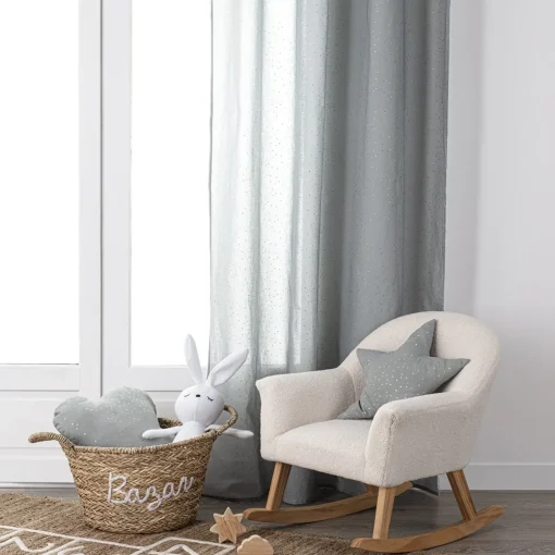 Cortina BERLINGOT azul 140x250cm
