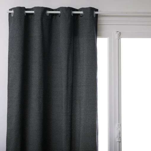 Cortina CHEN veludo azul escuro 140x260cm