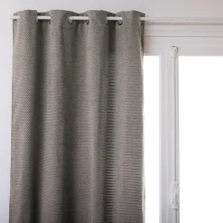 Cortina CHEN veludo cinza 140x260cm