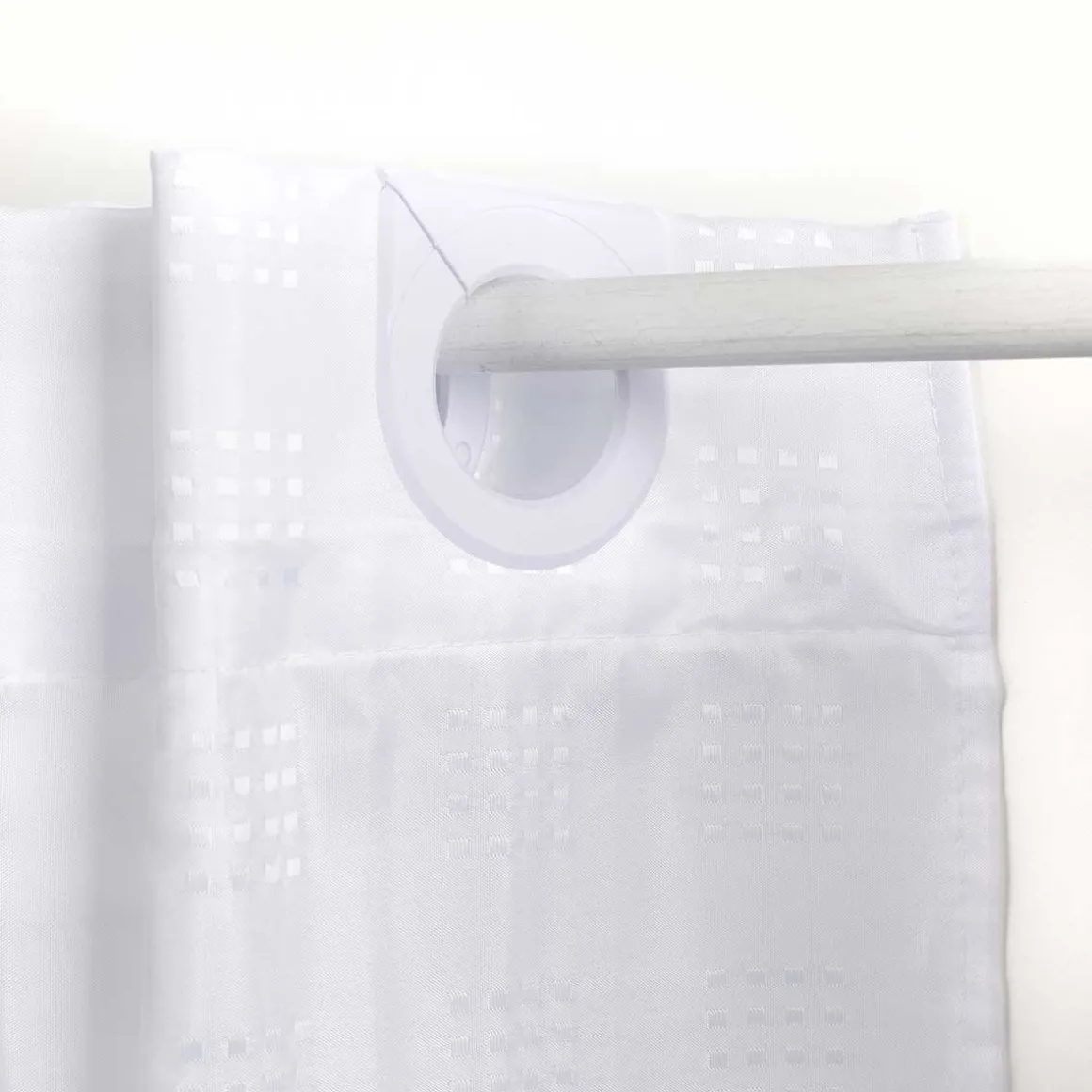 Cortina De Banho Branca 180x200cm