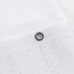 Cortina De Banho Branco Diamante 180x200cm