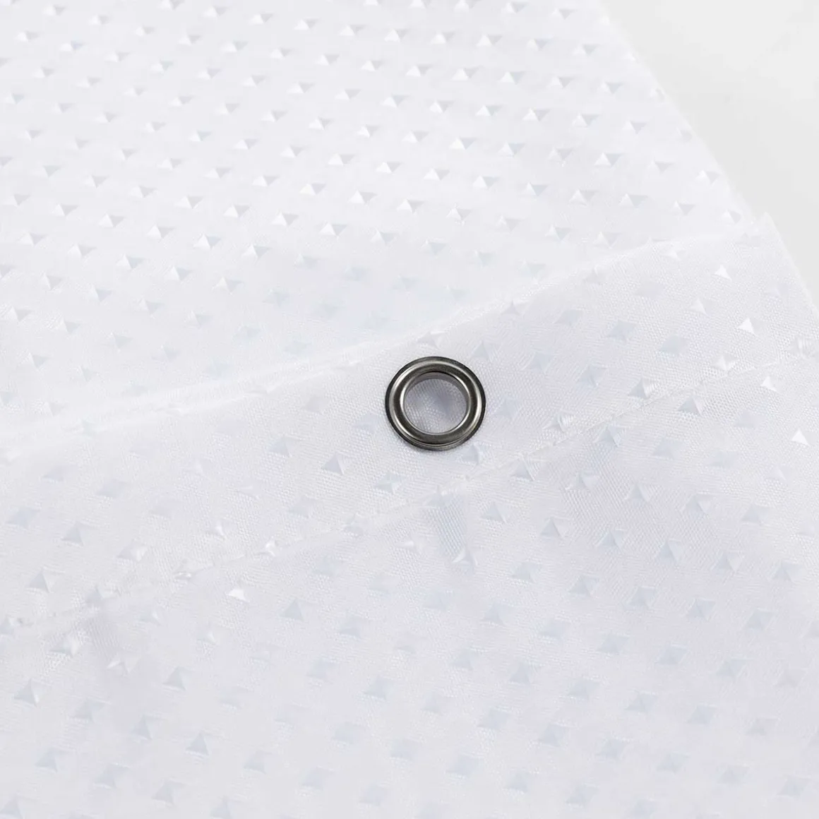 Cortina De Banho Branco Diamante 180x200cm