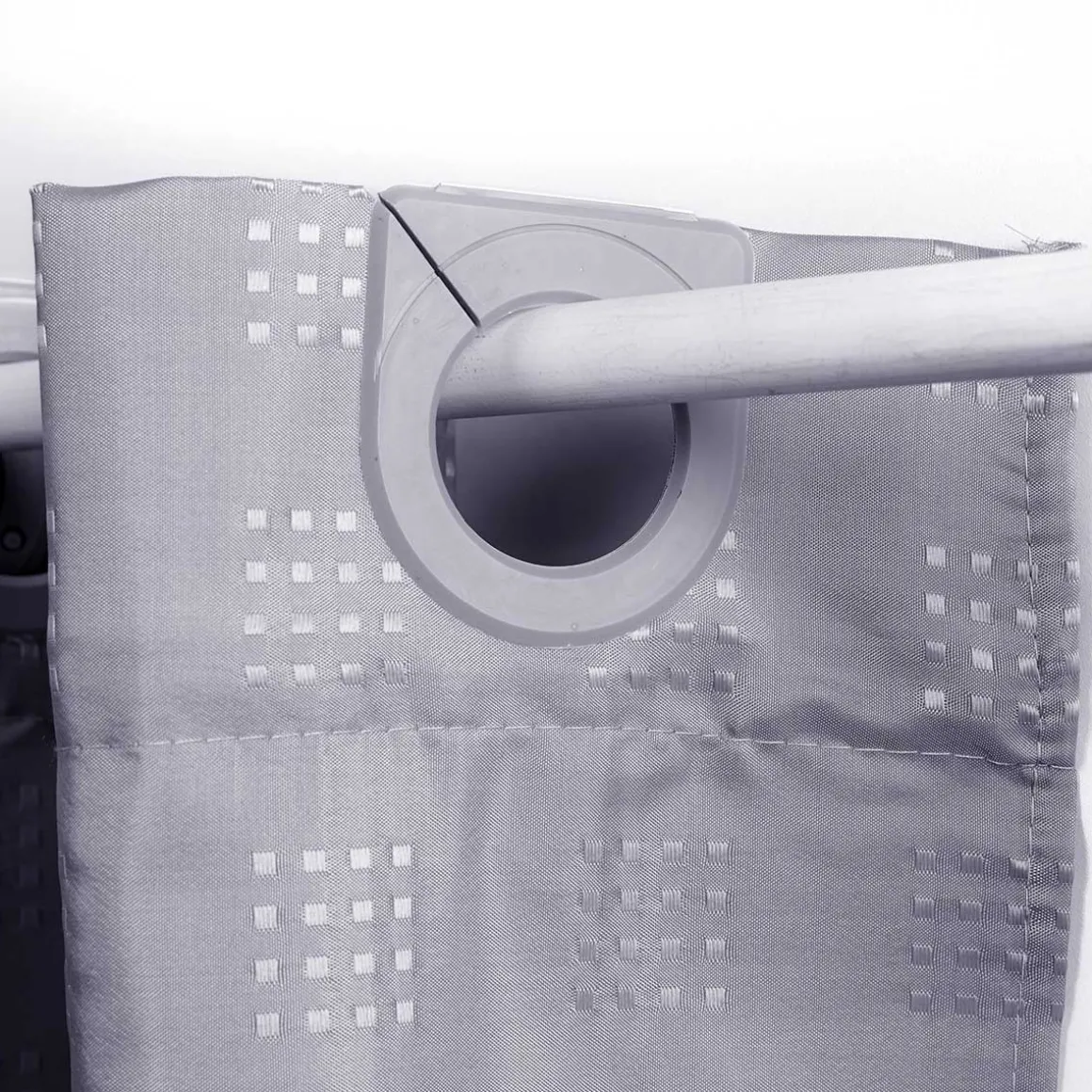 Cortina De Banho Cinza 180x200cm