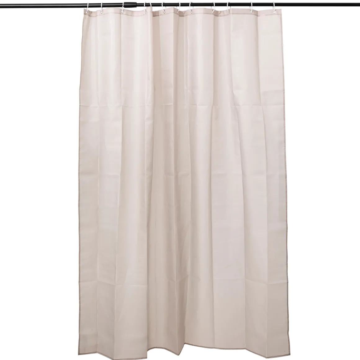 Cortina de banho cor linho 180x200cm