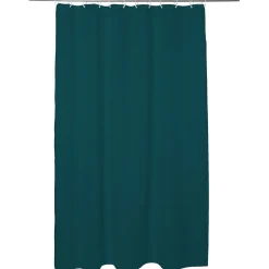 Cortina De Banho Modern Azul Petróleo