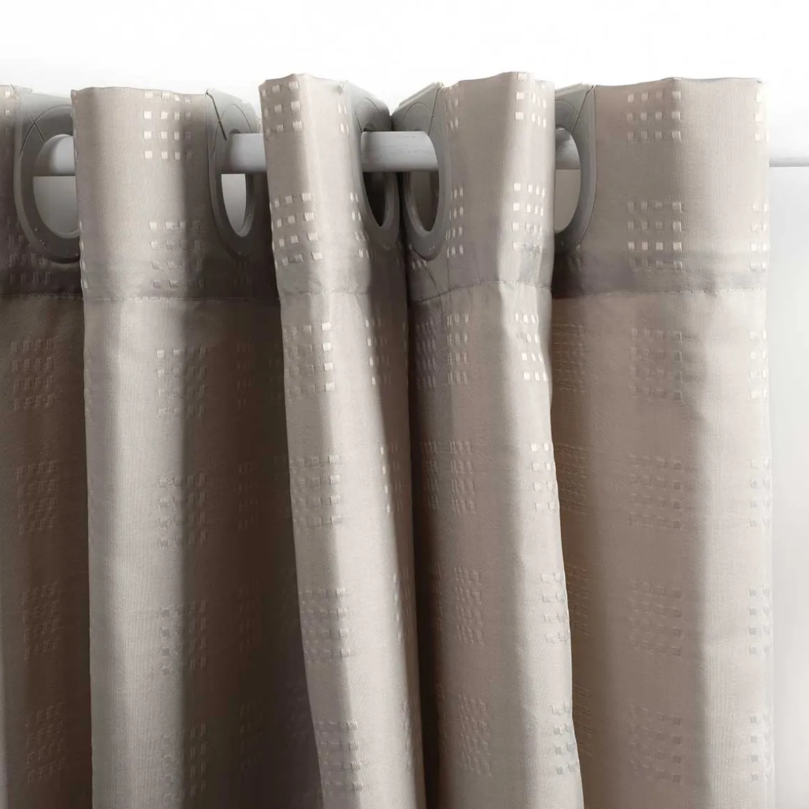 Cortina De Banho Taupe 180x200cm