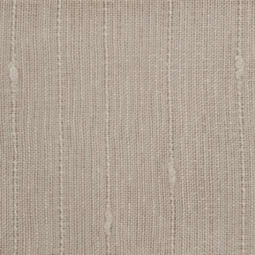 Cortina efeito riscas bege 140x240cm