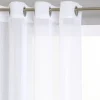 Cortina efeito RISCAS brancas 140x240cm