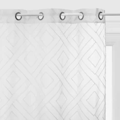 Cortina ETNIK branca 140x240cm