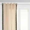 Cortina EXOTIC PANAMA bege e verde caqui 140x260cm