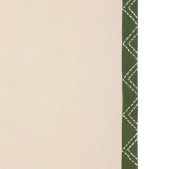 Cortina EXOTIC PANAMA bege e verde caqui 140x260cm