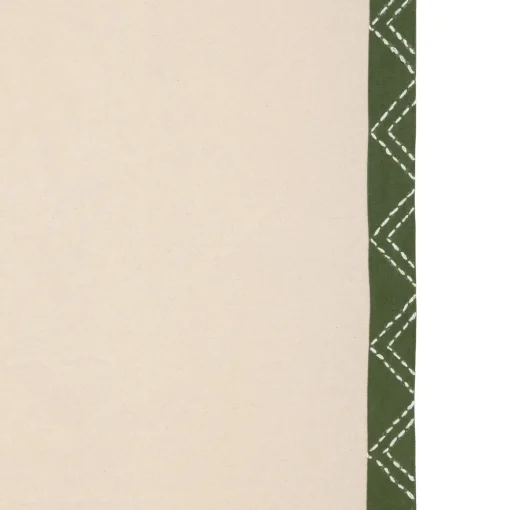 Cortina EXOTIC PANAMA bege e verde caqui 140x260cm