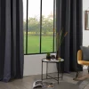 Cortina FEUIL opaca cinza escura 140x260cm