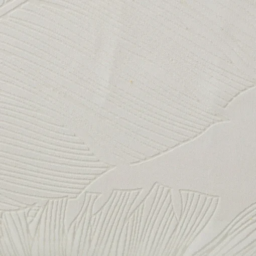 Cortina folhas branca 140x240cm