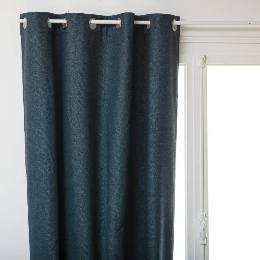 Cortina isolante azul ciano 140x260cm