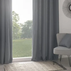 Cortina isolante cinza 140x260cm