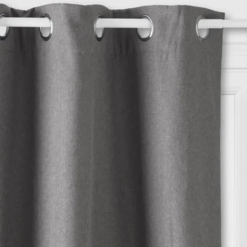 Cortina isolante cinza 140x260cm