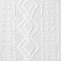 Cortina Jacquard Sama Branca