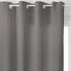 Cortina LILOU cinza escuro 140x260cm
