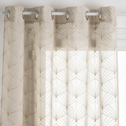 Cortina MIA bege 140x240cm