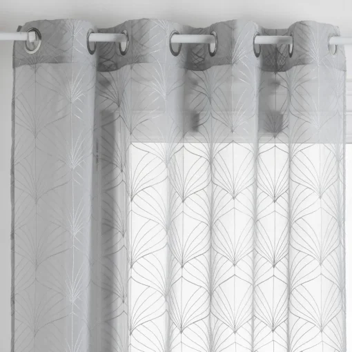 Cortina MIA cinza 140x240cm