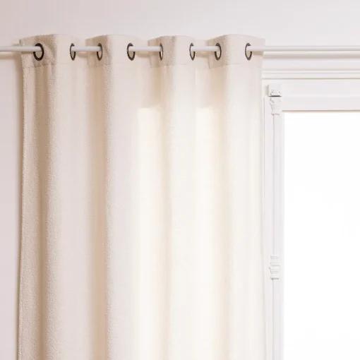 Cortina OLME teddy branca 140x260cm